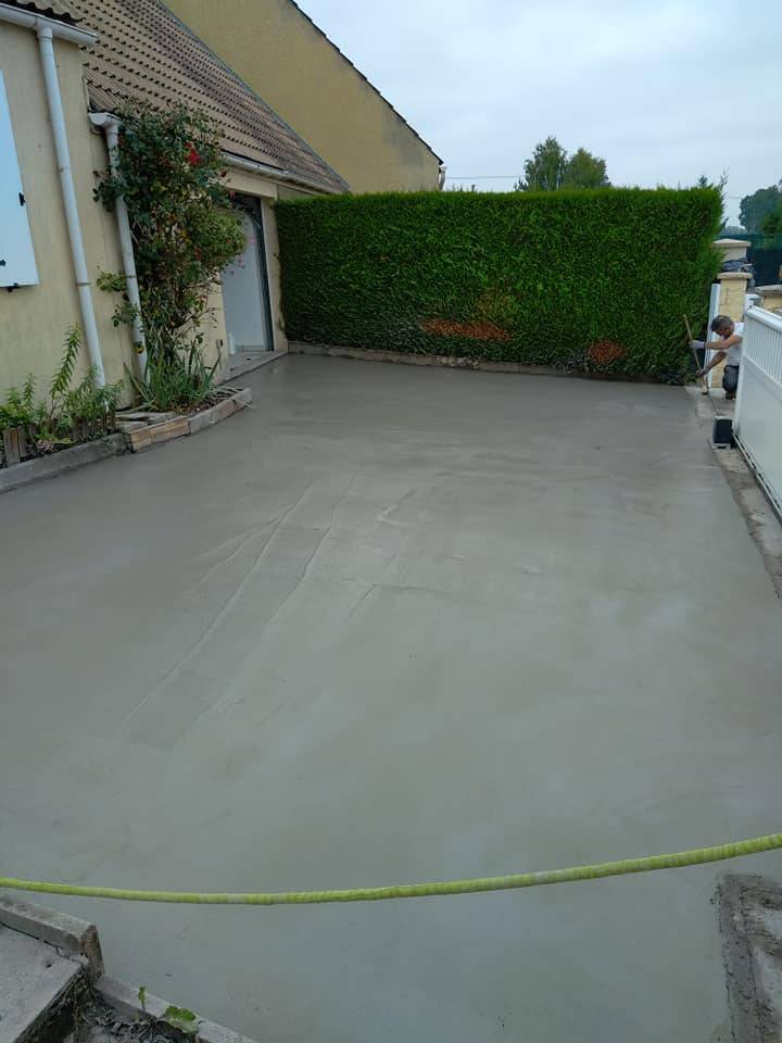 chemin pavé