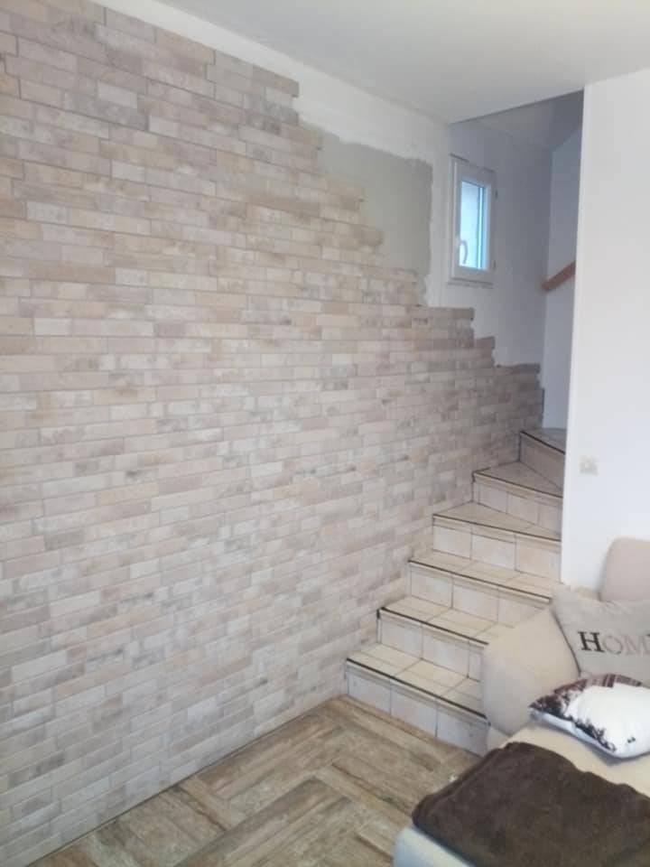 escalier en construction