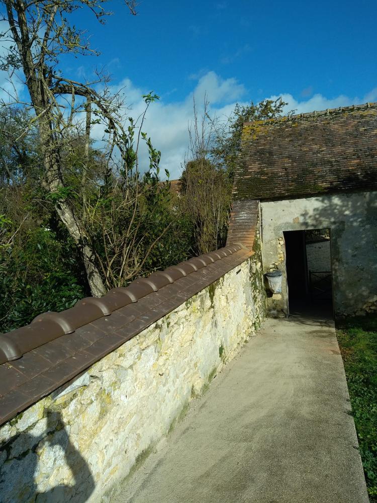 muret maison